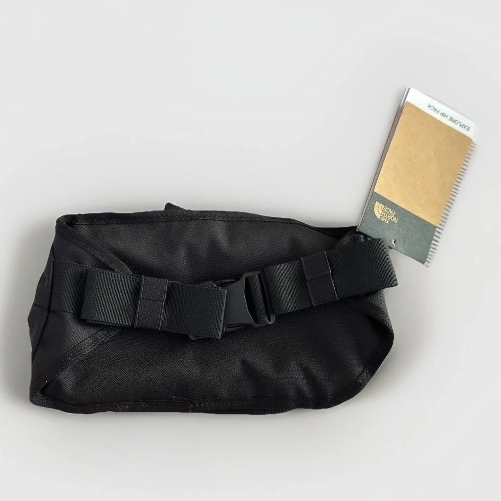 The‎ North Face Explore Hip Pack - Banff Blue/TNF Black Adjustable Belt Zipper